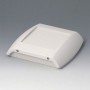 A9092107 / DIATEC XS Caja plana con frontal rebajado en ABS color off-white RAL 9002 - 150x37x155mm - IP 40