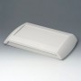 A9095107 / DIATEC L Caja plana con frontal rebajado en ABS color off-white RAL 9002 - 330x48x200mm - IP 40