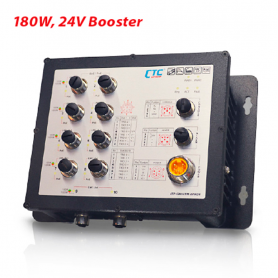 ITP-G802SM-8PH24 Series: IP67, 10x GbE M12 with 8x PoE (180W, 24/48VDC)