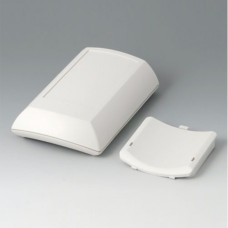 B7010107 / ERGO-CASE M, plana - ABS (UL 94 HB) - off-white RAL 9002 - 150x100x40mm - IP 54 opt.