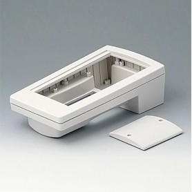 A9046207 / HAND-TERMINAL M, Vers. II - PC+ABS (UL 94 V-0) - off-white RAL 9002 - 220x120x65mm - IP 65 opt.