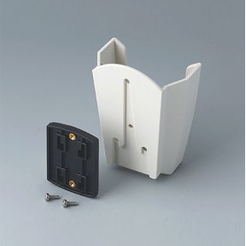 A9168327 / Soporte de pared, caja XL, con adaptador - ABS (UL 94 HB) - off-white RAL 9002
