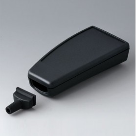 A9066329 / SMART-CASE M, Vers. III Caja de mano en ABS, color black RAL 9005 - 96x47x24mm - IP 40