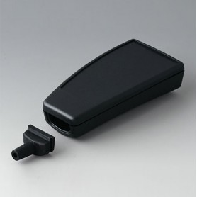 A9066339 / SMART-CASE M, Vers. IV Caja de mano en ABS, color black RAL 9005 - 96x47x24mm - IP 40