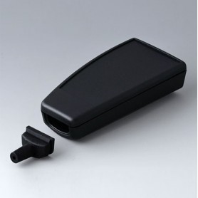 A9066349 / SMART-CASE M, Vers. V Caja de mano en ABS, color black RAL 9005 - 96x47x24mm - IP 40