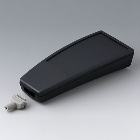 A9068139 / SMART-CASE XL, Vers. IV Caja de mano en ABS, color black RAL 9005 - 168x74,4x35,4mm - IP 65 opt., IP 40