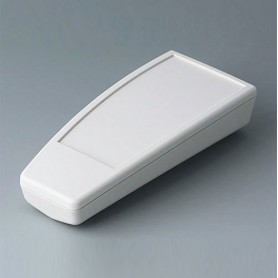 A9067117 / SMART-CASE L, Vers. II Caja de mano en ABS, color off-white RAL 9002 - 140x62,7x30,5mm - IP 65 opt., IP 40