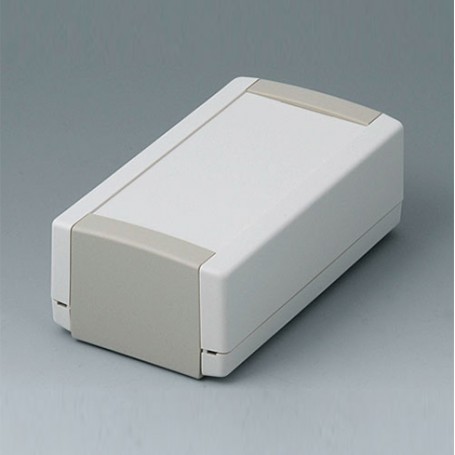 B1050365 / TOPTEC 123 H, Vers. I - ABS (UL 94 HB) - off-white RAL 9002 - 123x68x45mm - IP 40