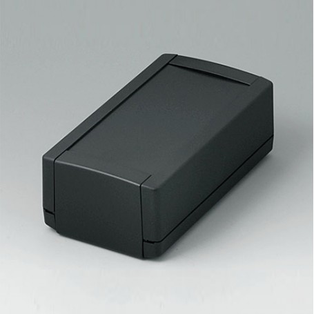 B1060369 / TOPTEC 154 H, Vers. I - ABS (UL 94 HB) - black RAL 9005 - 154x84x56mm - IP 40