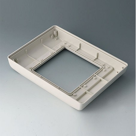 B4044767 / INTERFACE-TERMINAL Parte inferior M alto,Vers.II - ABS (UL 94 HB) - off-white RAL 9002 - 225x165x35,5mm - IP 54 opt.