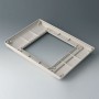 B4046707 / INTERFACE-TERMINAL Parte inferior L plano, Vers.I - ABS (UL 94 HB) - off-white RAL 9002 - 275x195x26,5mm - IP 54 opt.