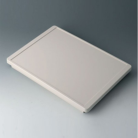 B4046407 / Cubierta L - ABS (UL 94 HB) - off-white RAL 9002 - 275x195x25,5mm