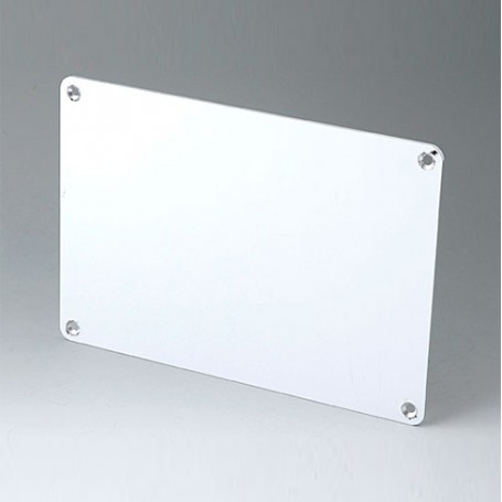 B4142106 / Panel frontal S - Aluminio - matt anodised - 186,5x131,5x2mm