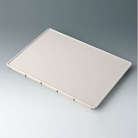 B4146107 / Panel frontal L - ABS (UL 94 HB) - off-white RAL 9002 - 275,6x195,6x15,5mm
