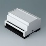 B6514111 / RAILTEC B, caja para carril DIN de 6 módulos, Vers. XI - PC - light grey - 105x86x59mm
