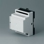 B6503114 / RAILTEC B, caja para carril DIN de 4 módulos, Vers. I - PC - light grey - 70x86x58mm
