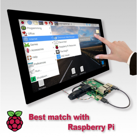 LCD KIT / Display + Controladora para Raspberry Pi  (Display de 11" a 17")