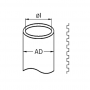 0255.202.116 / FLEXAzip® Conducto de protección sintético ranurado HB (UL 94) - Diámetro externo Ø 21.2 mm