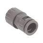 5020.078.032 / Conector Recto para conducto sintético con rosca interior V0 (UL 94) - Diámetro Ext. Ø 34.5 mm - M32x1.5