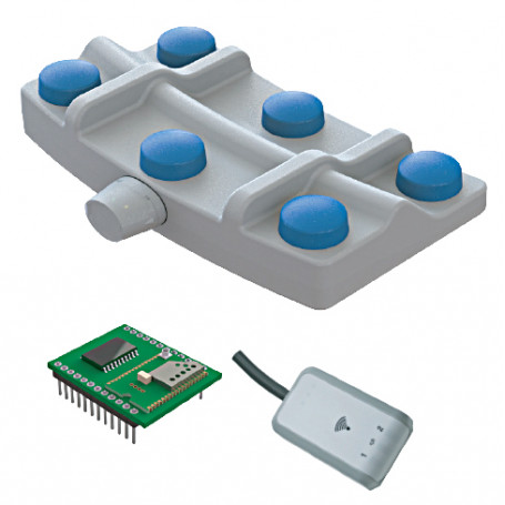 6241 / Transmisor Inalámbrico: Interruptor de pedal con tecnología Bluetooth (Clasificación IPX7)