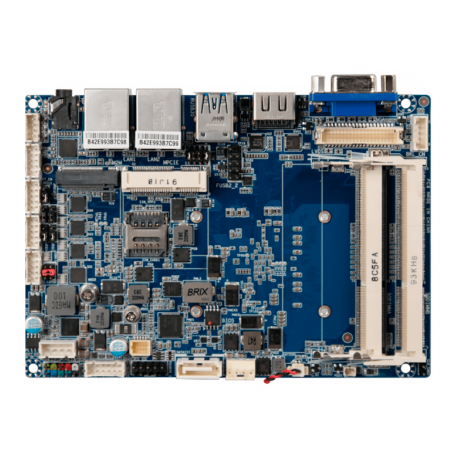 QBiP-E3940AT /  3.5” SubCompact Wide Temperature Embedded Motherboard with Intel® Atom® x5-E3940 Processor