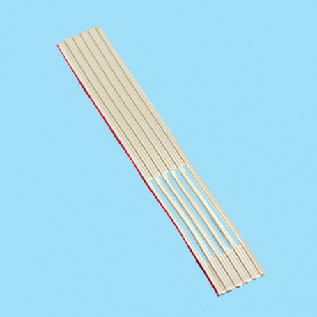 9254 / Cable plano flexible monocolor - Paso 2,54 mm