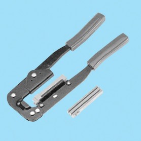 Prensa manual para montaje de cable plano paso 1.27 mm