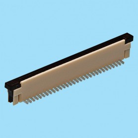 1773 / Conector acodado para cinta flexible SMD - Paso 1,00 mm (0.039”)