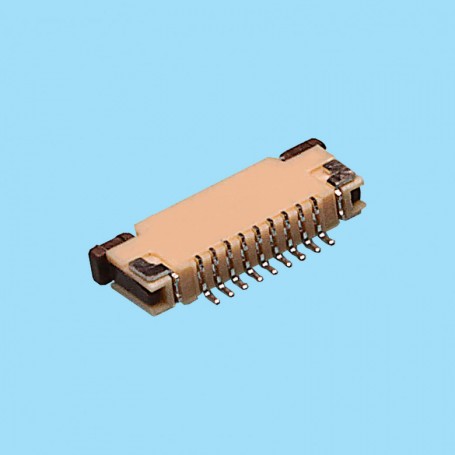 2130 / Conector acodado para cable flexible - Paso 1.00 mm (0.039”)