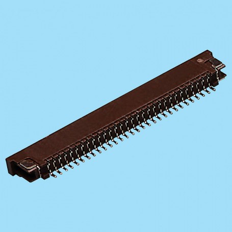 1766 / Conector acodado para cinta flexible SMD - Paso 1,00 mm (0.039”)