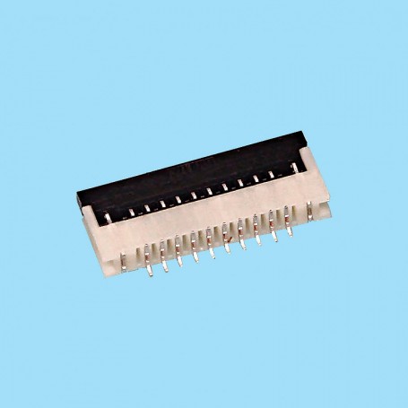 1768 / Conector acodado para cinta flexible SMD - Paso 1,00 mm (0.039”)
