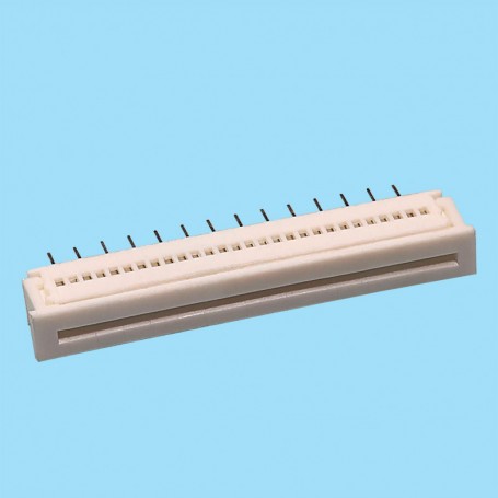 2126 / Conector recto para cable flexible - Paso 1.25 mm (0.049”)