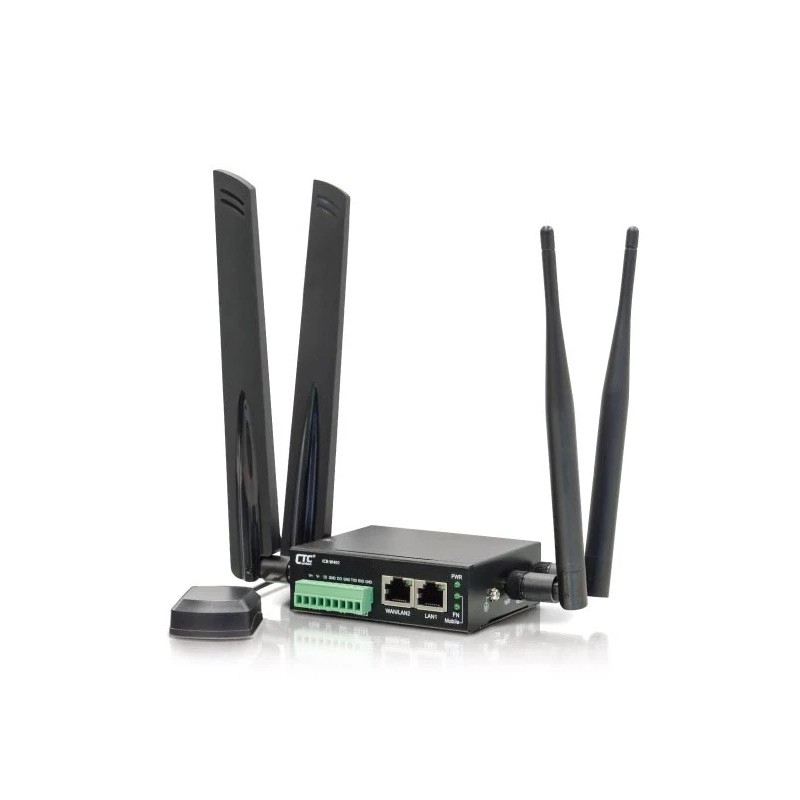 ICR-W401 Series: 4G LTE, GPS, WiFi IEEE 802.11 b/g/n 2T2R and DI/DO Router