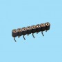 8408 / Conector hembra SMD recto simple fila pin torneado - Paso 2.54 mm