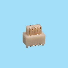 0828 / Conector macho recto SMD PCB a PCB - Paso 0,80 mm