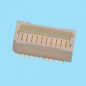1031 / conector recto polarizado SMD - Paso 1,00 mm
