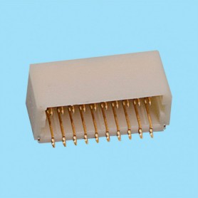 1032 / Conector acodado polarizado SMD - Paso 1,00 mm
