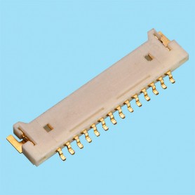 1161 / Conector macho acodado SMD - Paso 1,25 mm