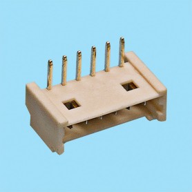 1157 / Conector acodado polarizado - Paso 1,25 mm
