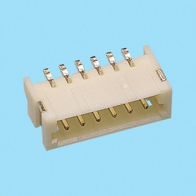 1577 / Conector acodado polarizado SMD - Paso 1,50 mm