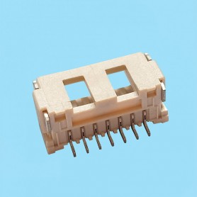 1559 / Conector macho acodado SMD simple fila - Paso 1,50 mm