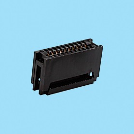 5449 / Conector borde PCB para cable plano - Paso 2,54 mm