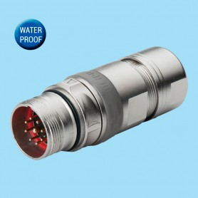 M23SJTK / Male contact cable connector – IP67