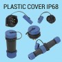 Plastic cover IP68