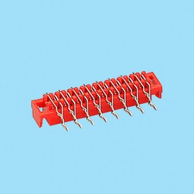 5432 / Micro conector hembra acodado para PCB - Paso 2,54 x 2,54 mm
