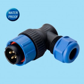SP2116/P | Angled cable connector