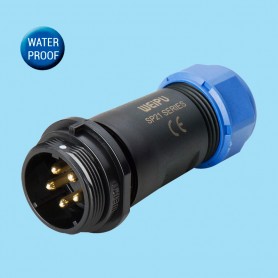 SP2111B/P | In-line cable connector (Screw termination only)