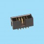 4455 / Conector macho recto polarizado SMD - Paso 2,54 x 2,54 mm