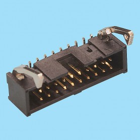 5396 / Conector macho recto para SMD con expulsores - Paso 2,54 x 2,54 mm