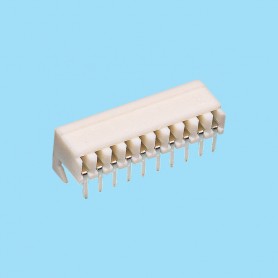 2526 / Conector hembra PCB acodado- Paso 2,54 mm